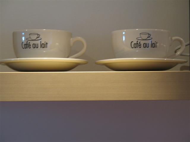 de koffie staat klaar